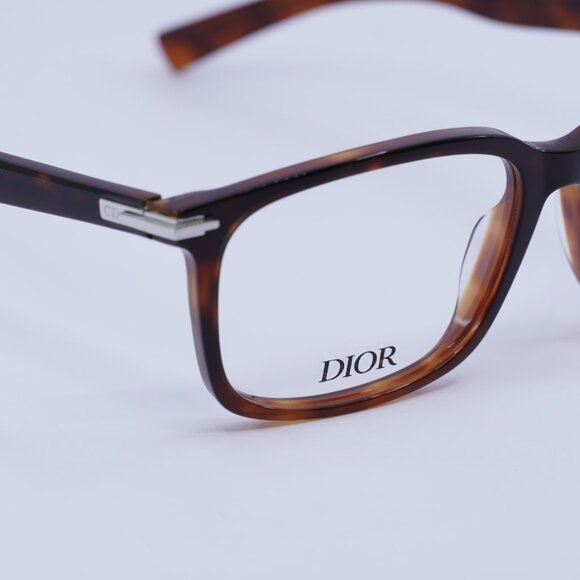 🕶️ New Dior DIORBLACKSUITO SI 2900 Eyeglasses - Havana Frame 57mm - Picture 5 of 10